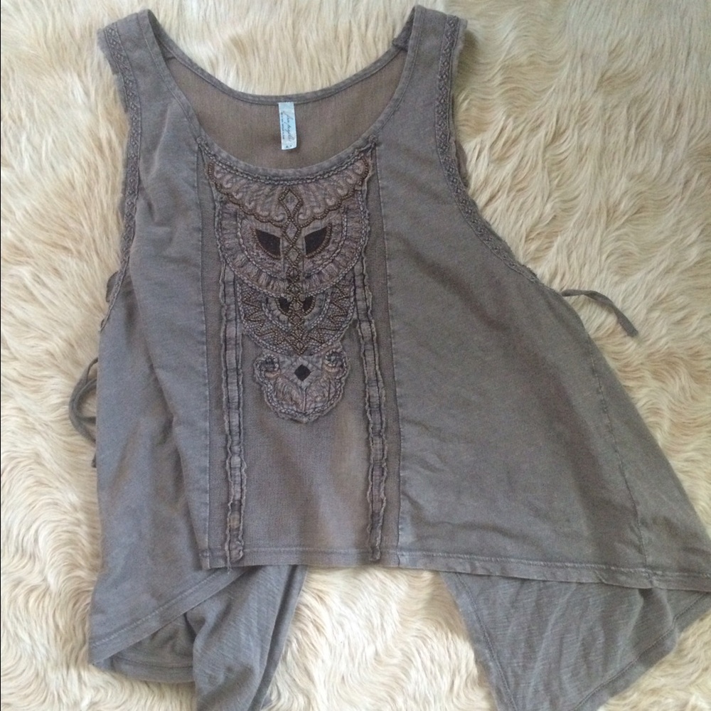 Free People beaded tank
